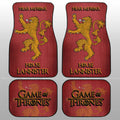 House Lannister Car Floor Mats Custom Game Of Throne - Gearcarcover - 1