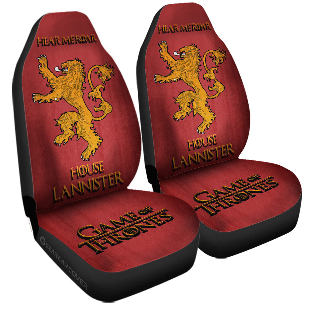 House Lannister Car Seat Covers Custom Game Of Throne - Gearcarcover - 3