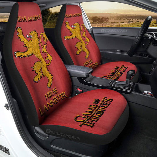 House Lannister Car Seat Covers Custom Game Of Throne - Gearcarcover - 1