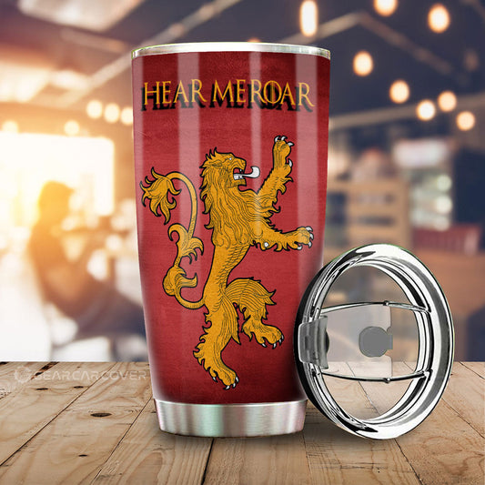 House Lannister Tumbler Cup Custom Game Of Throne - Gearcarcover - 1