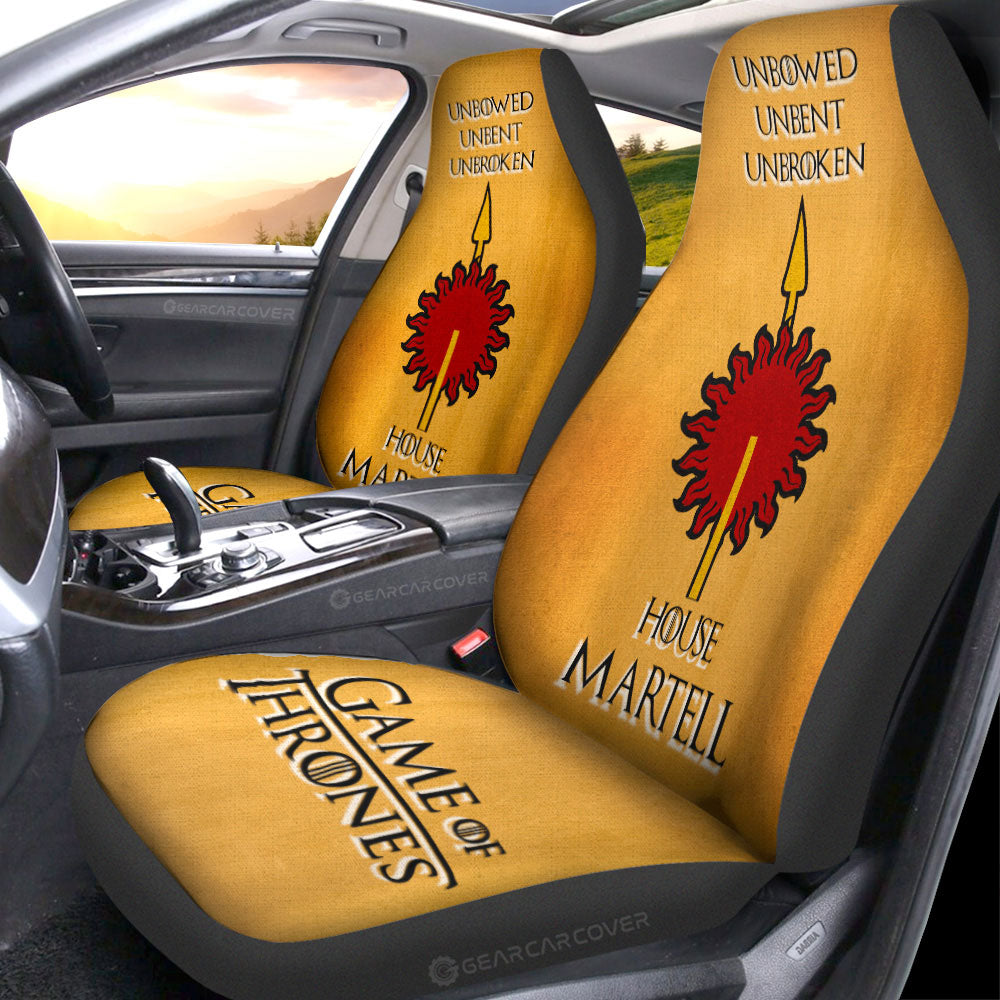House Martell Car Seat Covers Custom Game Of Throne - Gearcarcover - 2