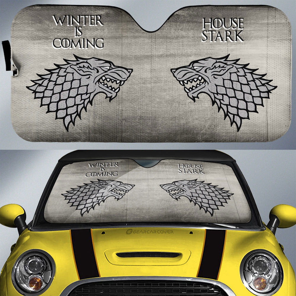 House Stark Car Sunshade Custom Game Of Throne - Gearcarcover - 1