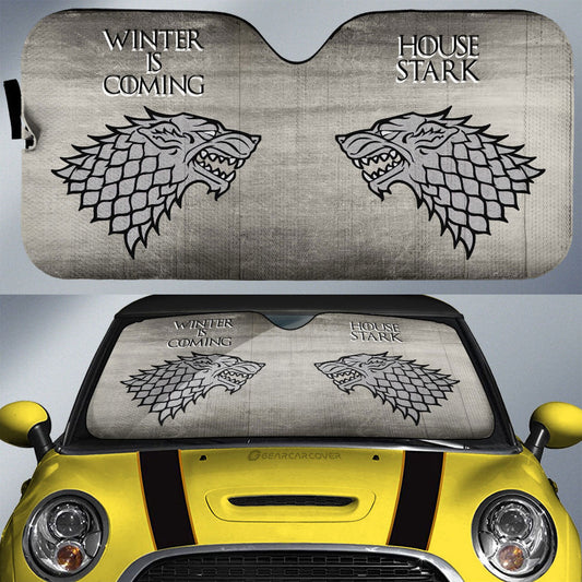 House Stark Car Sunshade Custom Game Of Throne - Gearcarcover - 1
