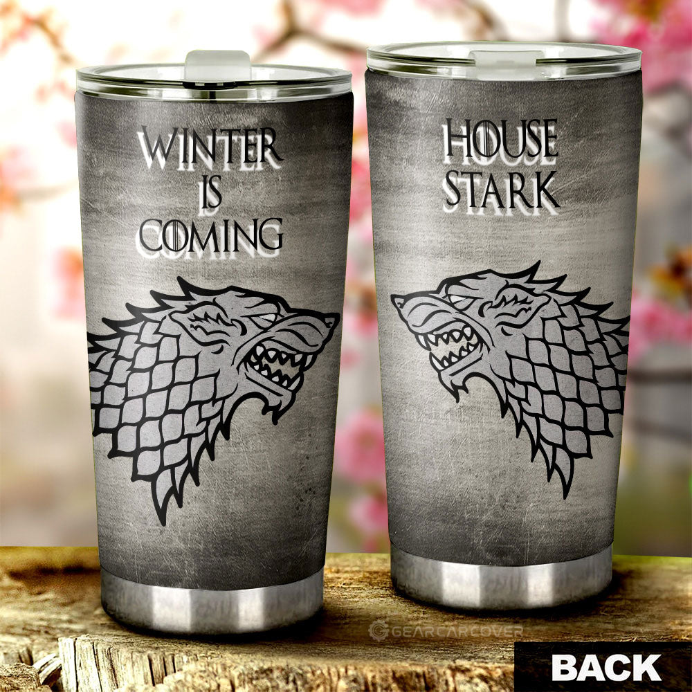 House Stark Tumbler Cup Custom Game Of Throne - Gearcarcover - 3