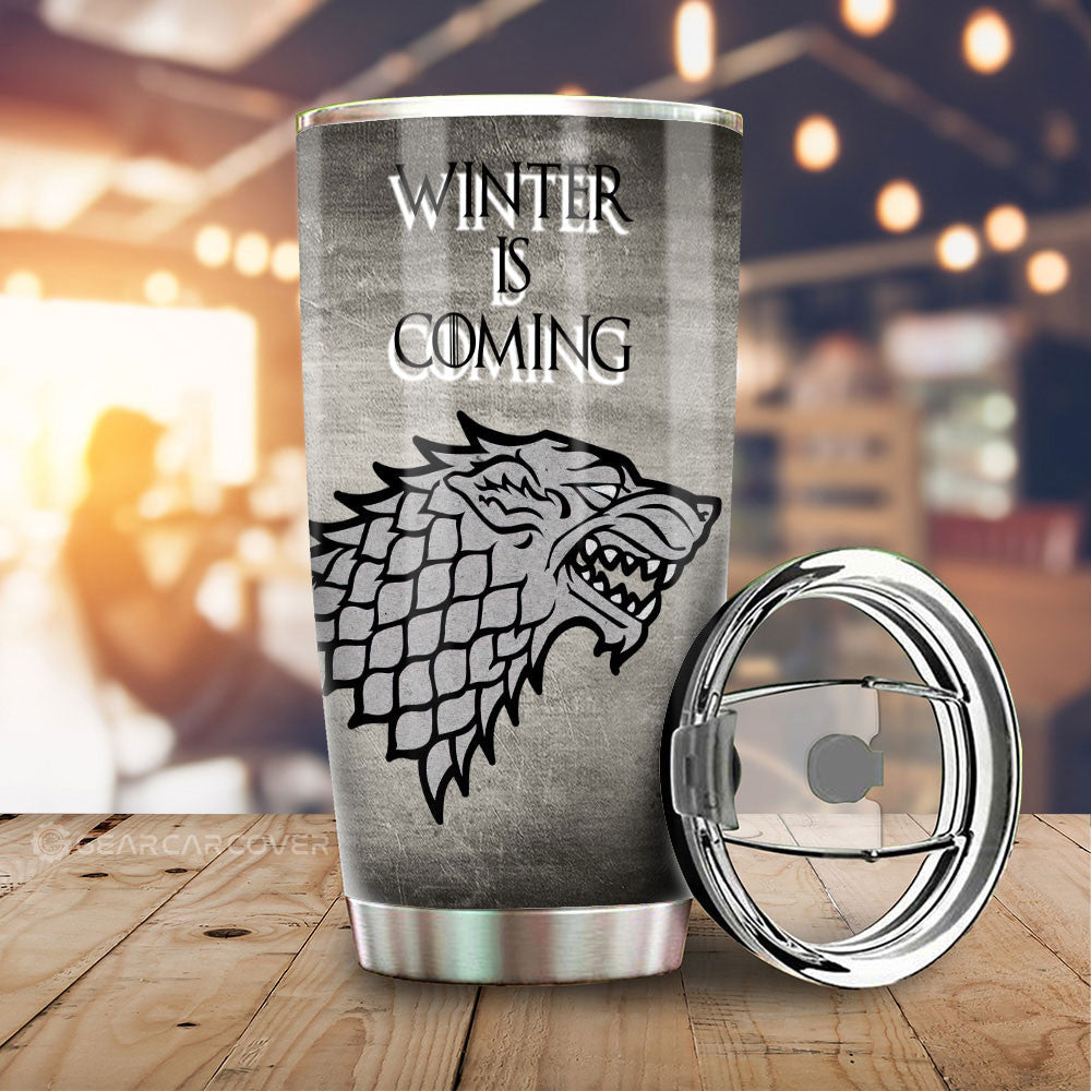 House Stark Tumbler Cup Custom Game Of Throne - Gearcarcover - 1