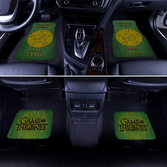 House Tyrell Car Floor Mats Custom Game Of Throne - Gearcarcover - 2