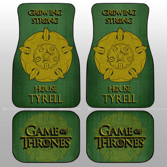 House Tyrell Car Floor Mats Custom Game Of Throne - Gearcarcover - 1
