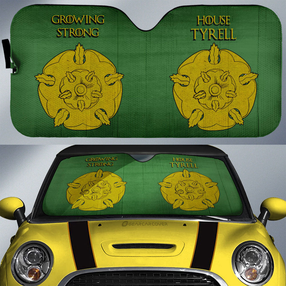 House Tyrell Car Sunshade Custom Game Of Throne House - Gearcarcover - 1