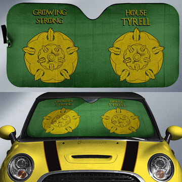 House Tyrell Car Sunshade Custom Game Of Throne House - Gearcarcover - 1