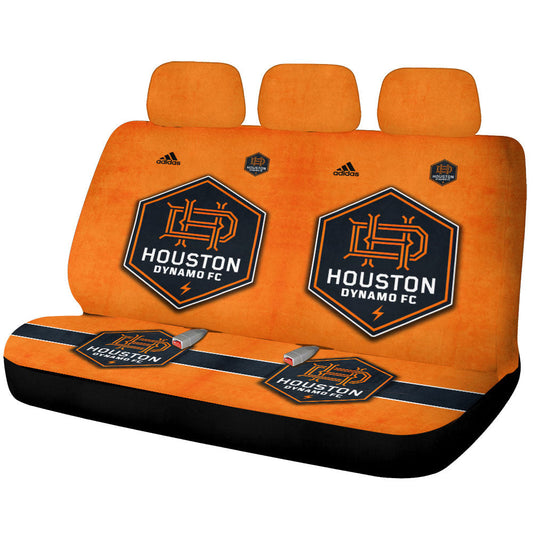 Houston Dynamo FC Car Back Seat Covers Custom Car Accessories For Fans - Gearcarcover - 2