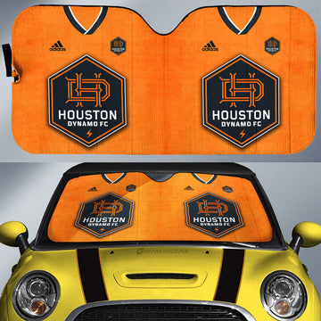 Houston Dynamo FC Car Sunshade Custom Car Interior Accessories - Gearcarcover - 1