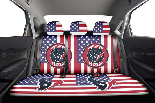 Houston Texans Car Back Seat Cover Custom Car Accessories - Gearcarcover - 2