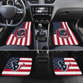 Houston Texans Car Floor Mats Custom US Flag Style - Gearcarcover - 2