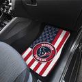 Houston Texans Car Floor Mats Custom US Flag Style - Gearcarcover - 3