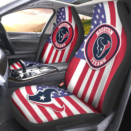 Houston Texans Car Seat Covers Custom Car Decor Accessories - Gearcarcover - 2