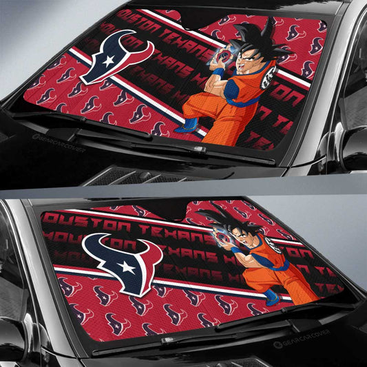 Houston Texans Car Sunshade Custom Car Decorations For Fans - Gearcarcover - 2