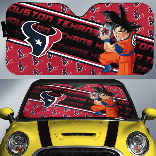 Houston Texans Car Sunshade Custom Car Decorations For Fans - Gearcarcover - 1