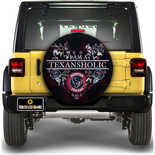 Houston Texans Spare Tire Covers Custom For Holic Fans - Gearcarcover - 1