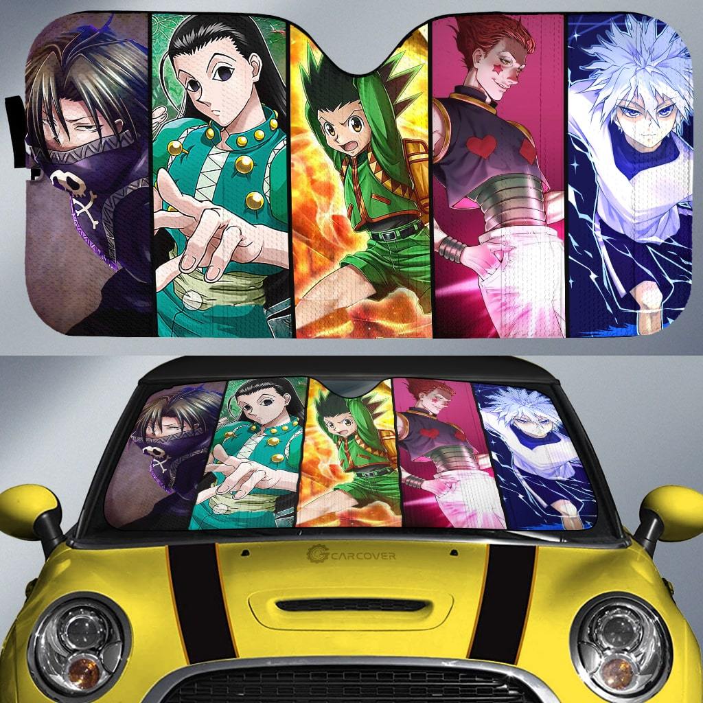 Hunter X Hunter Car Sunshade Custom Anime Car Interior Accessories - Gearcarcover - 1