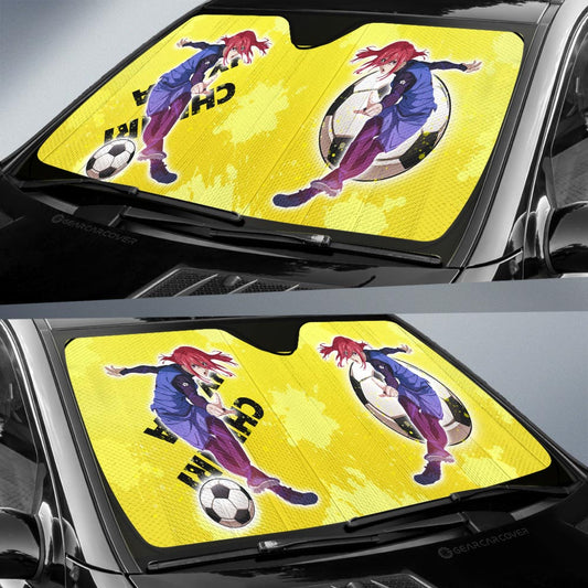 Hyoma Chigiri Car Sunshade Custom Blue Lock Anime - Gearcarcover - 2
