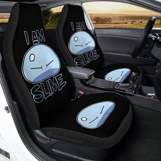 I Am Slime Car Seat Covers Custom Cartoon Car Accessories - Gearcarcover - 1