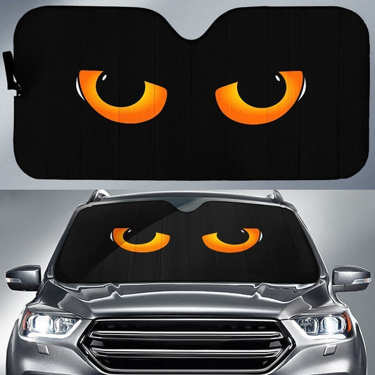 I Can See You Eyes Car Sunshade Custom Black Car Accessories - Gearcarcover - 1