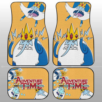 Ice King Car Floor Mats Custom Adventure Time - Gearcarcover - 1