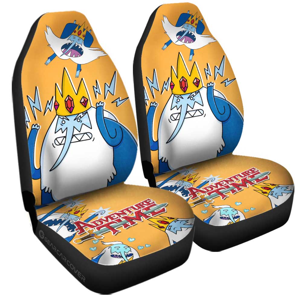 Ice King Car Seat Covers Custom Adventure Time - Gearcarcover - 3