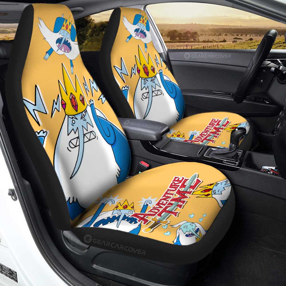 Ice King Car Seat Covers Custom Adventure Time - Gearcarcover - 1
