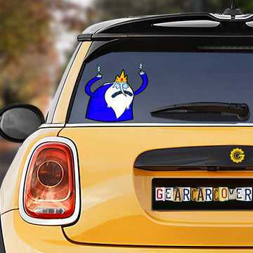 Ice King Car Sticker Custom Adventure Time - Gearcarcover - 1