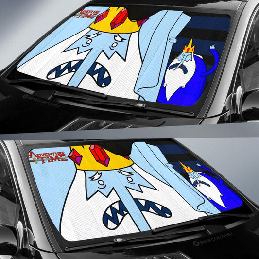 Ice King Car Sunshade Custom Adventure Time Car Accessories - Gearcarcover - 2