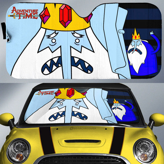 Ice King Car Sunshade Custom Adventure Time Car Accessories - Gearcarcover - 1