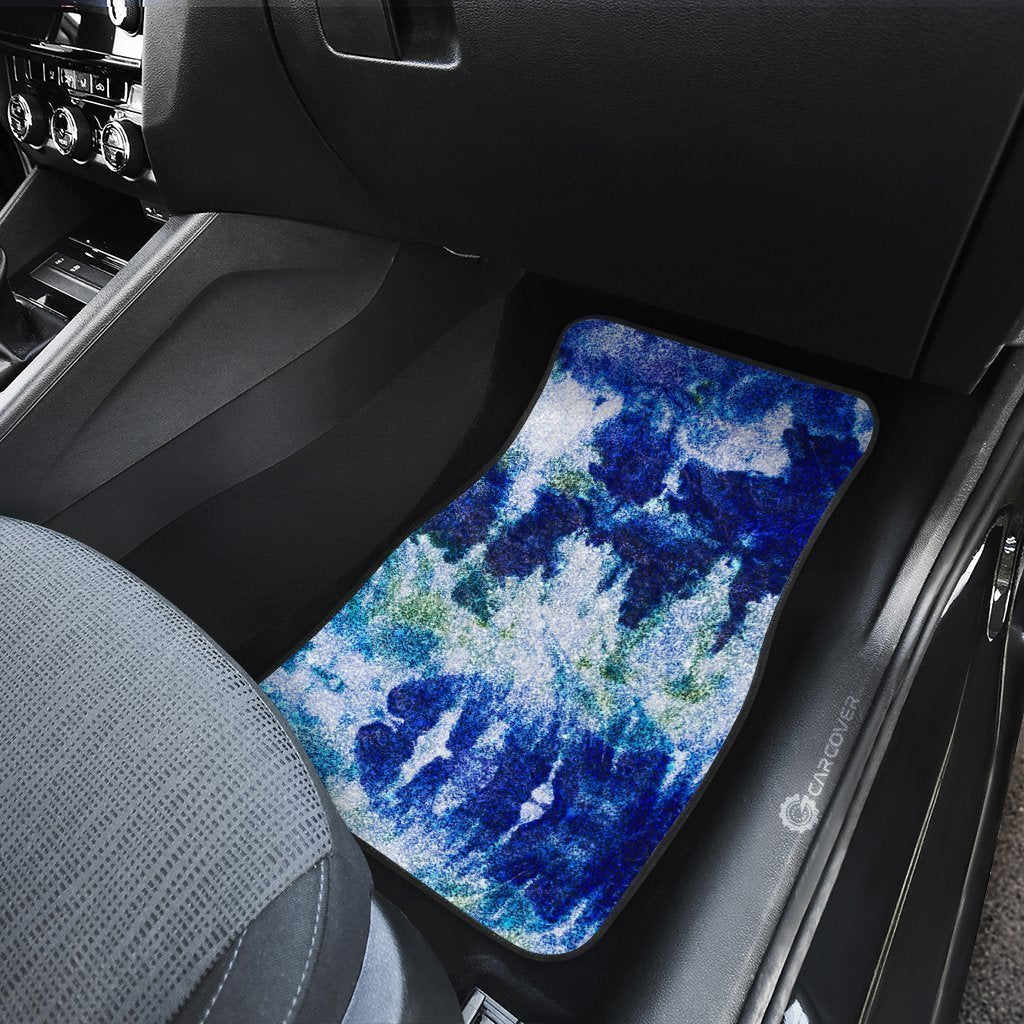 Ice Tie Dye Car Floor Mats Custom Hippie Car Accessories - Gearcarcover - 4
