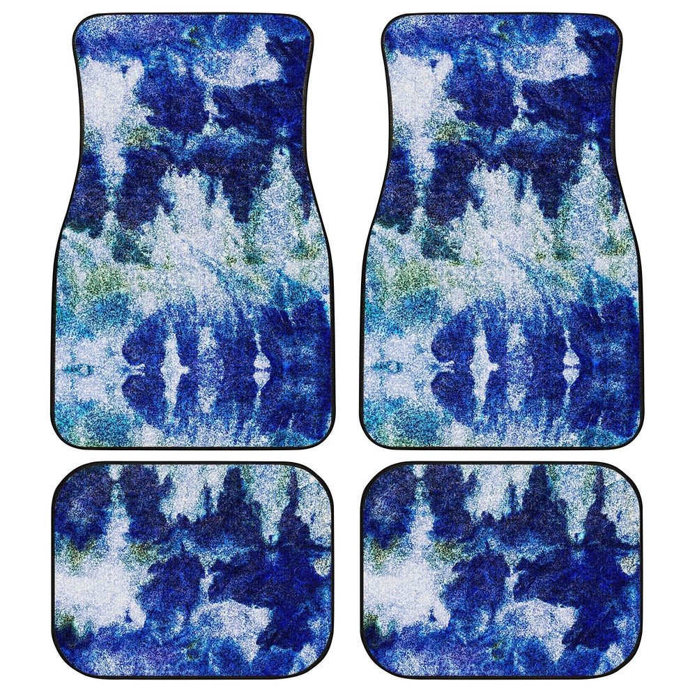 Ice Tie Dye Car Floor Mats Custom Hippie Car Accessories - Gearcarcover - 1
