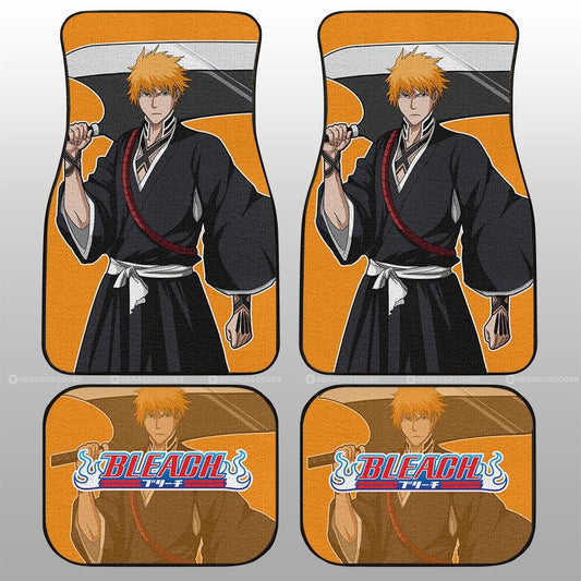 Ichigo Kurosaki Car Floor Mats Custom Bleach Anime - Gearcarcover - 2