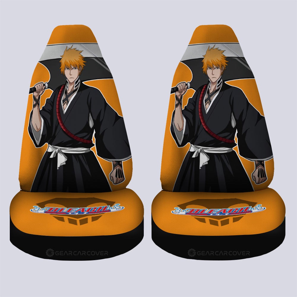 Ichigo Kurosaki Car Seat Covers Custom Bleach Anime - Gearcarcover - 4