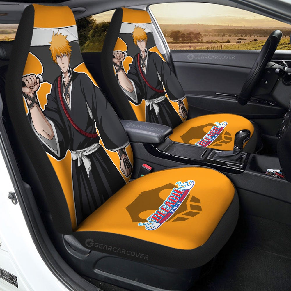 Ichigo Kurosaki Car Seat Covers Custom Bleach Anime - Gearcarcover - 1