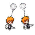 Ichigo Kurosaki Keychain Custom Bleach Anime Car Accessories - Gearcarcover - 3