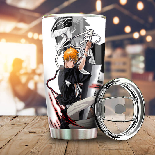 Ichigo Kurosaki Tumbler Cup Custom Bleach Anime - Gearcarcover - 1