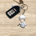 Ichimaru Gin Keychain Custom Bleach Anime Car Accessories - Gearcarcover - 1