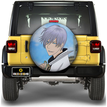 Ichimaru Gin Spare Tire Covers Custom Bleach Anime Car Accessories - Gearcarcover - 1