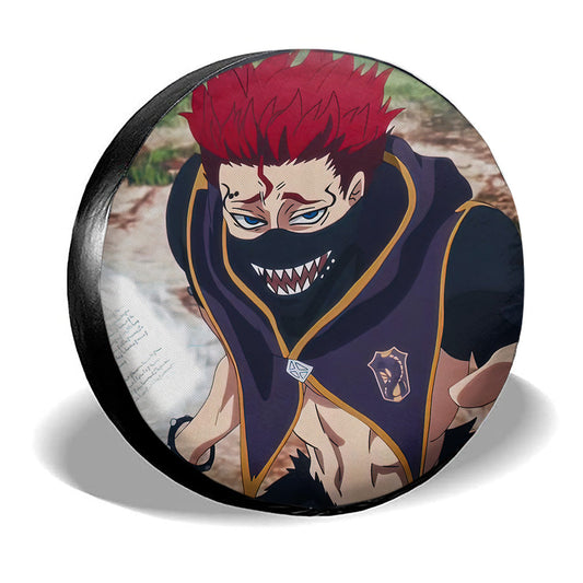 Ideale Zora Spare Tire Covers Custom Black Clover Anime Car Accessories - Gearcarcover - 2