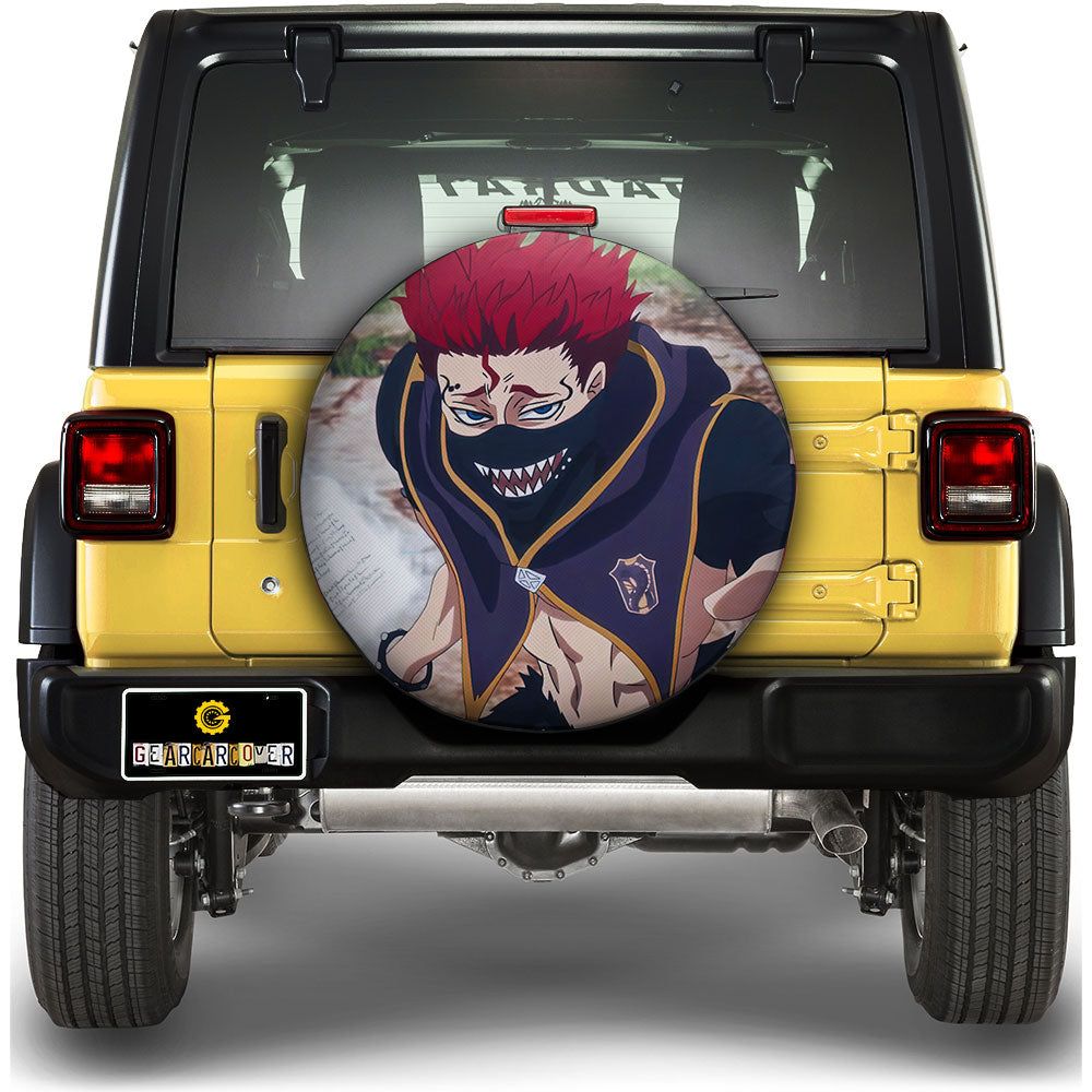 Ideale Zora Spare Tire Covers Custom Black Clover Anime Car Accessories - Gearcarcover - 1