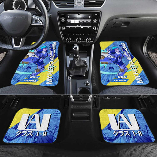 Iida Tenya Car Floor Mats Custom My Hero Academia Car Interior Accessories - Gearcarcover - 2
