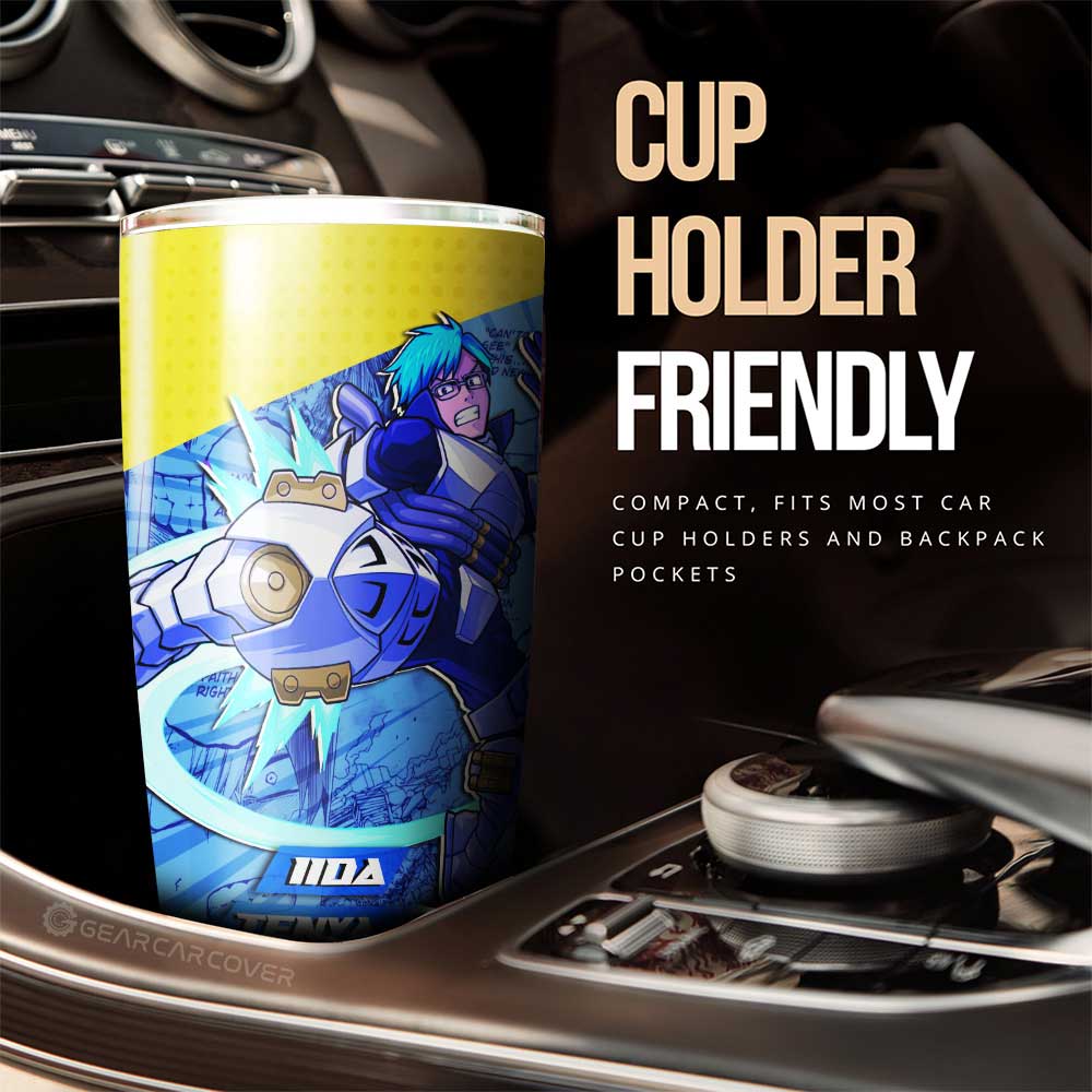 Iida Tenya Tumbler Cup Custom My Hero Academia Car Interior Accessories - Gearcarcover - 3