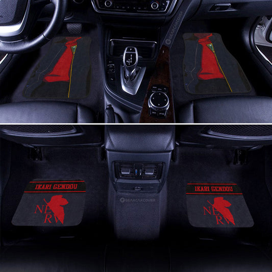 Ikari Gendou Car Floor Mats Custom NGE Car Interior Accessories - Gearcarcover - 2
