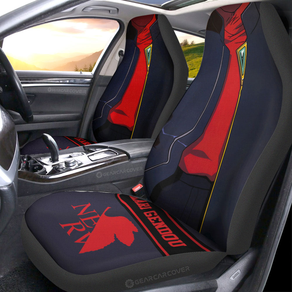 Ikari Gendou Car Seat Covers Custom NGE Car Interior Accessories - Gearcarcover - 1