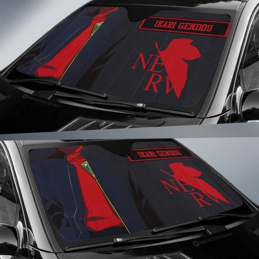 Ikari Gendou Car Sunshade Custom NGE Car Interior Accessories - Gearcarcover - 2