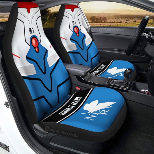 Ikari Shinji Car Seat Covers Custom NGE Car Interior Accessories - Gearcarcover - 2