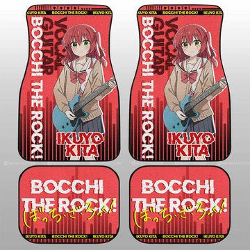 Ikuyo Kita Car Floor Mats Custom Bocchi the Rock! Anime Car Accessories - Gearcarcover - 1